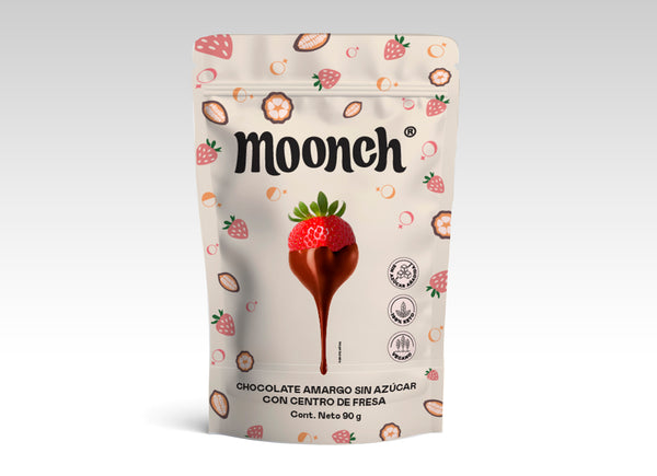 Fresa Liofilizada Cubierta de Chocolate sin Sellos