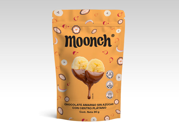 Platano Liofilizado Cubierta de Chocolate sin Sellos